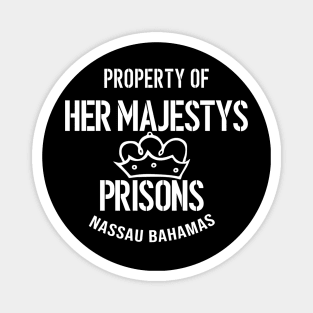 Dr O'Boogie HELP Bahamas Prison tee Magnet